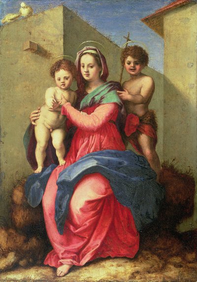 La Madonna col Bambino e il piccolo San Giovanni da Andrea del Sarto